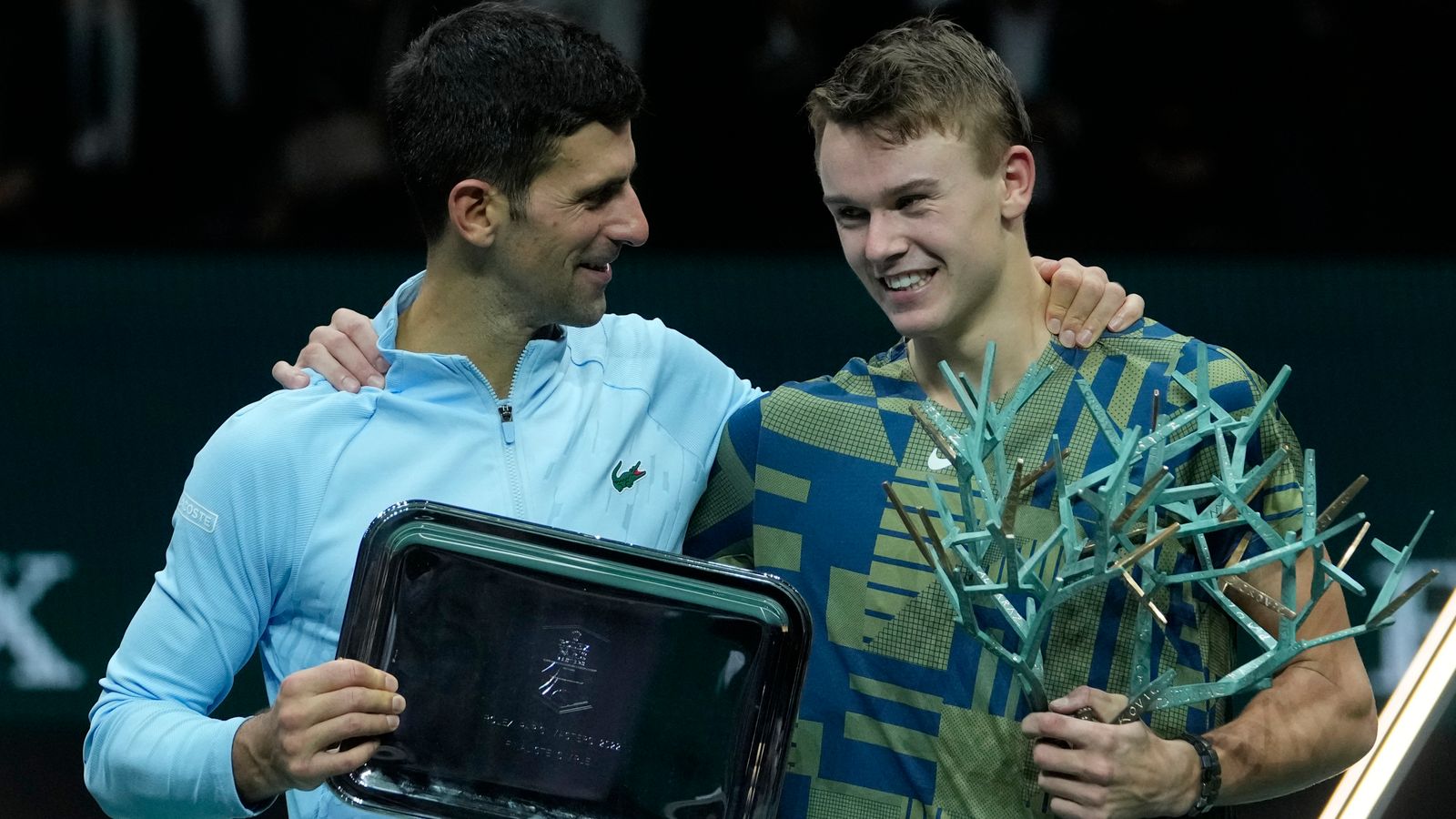 Paris Masters Holger Rune shocks Novak Djokovic to win title in French capital Tennis News Sky Sports