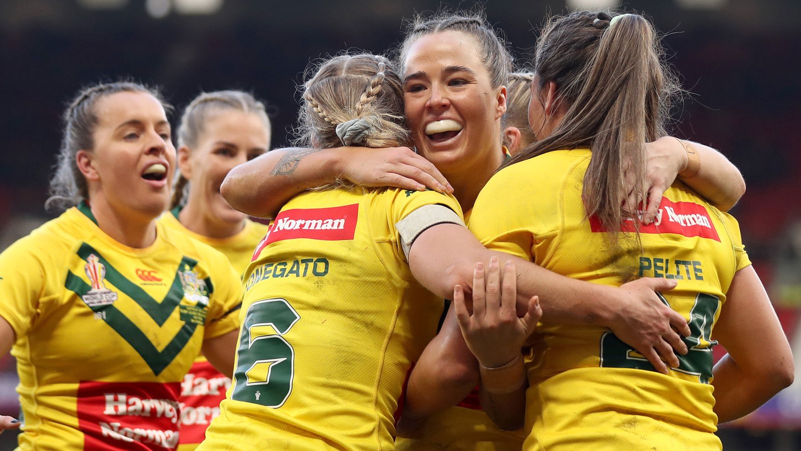 Rugby League World Cup: Women’s and men’s finals at Old Trafford LIVE!
