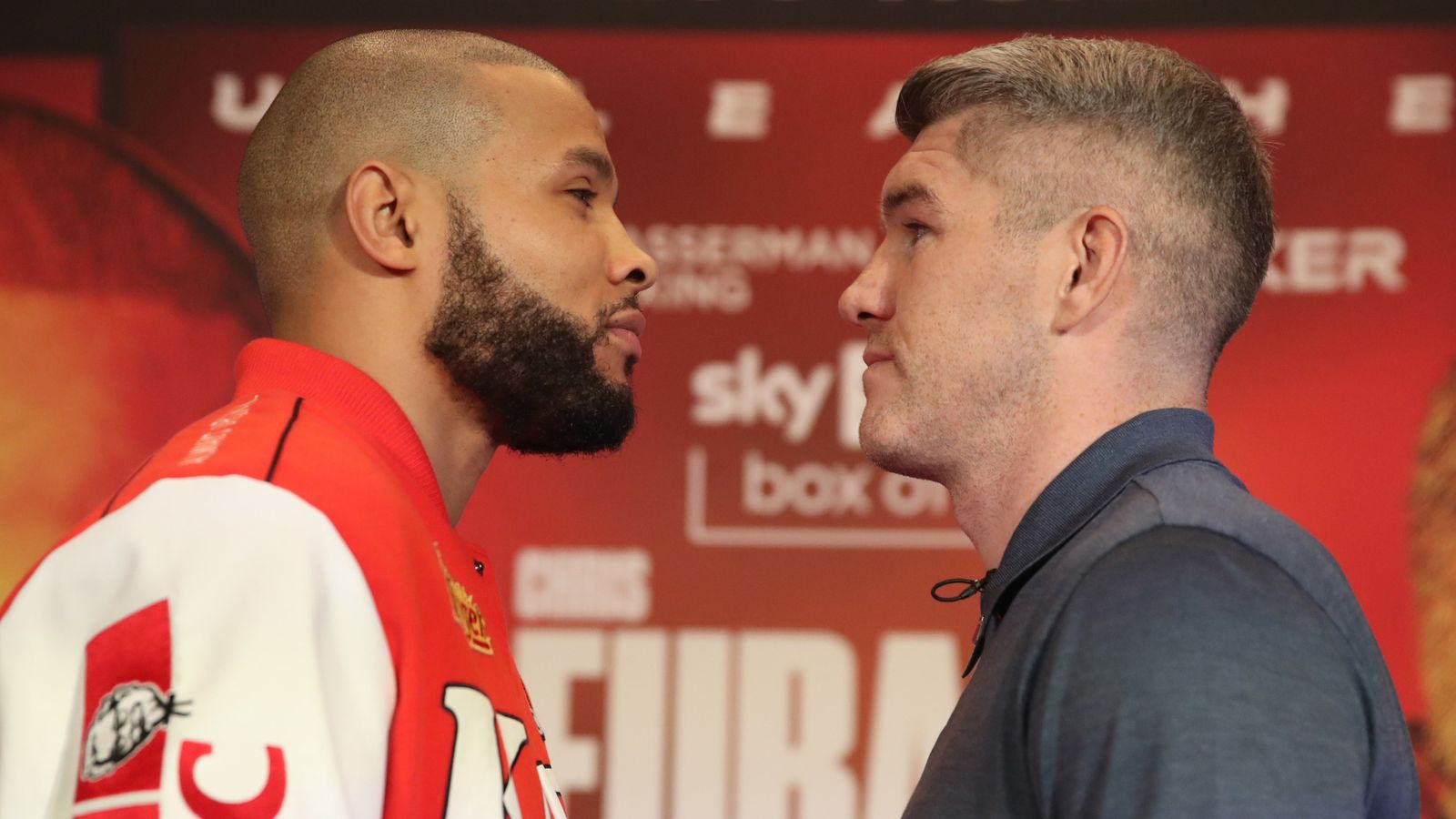 Chris Eubank Jr declares 'the bad guy is back' as he goes head to head with Liam  Smith at their first press conference | Boxing News | Sky Sports