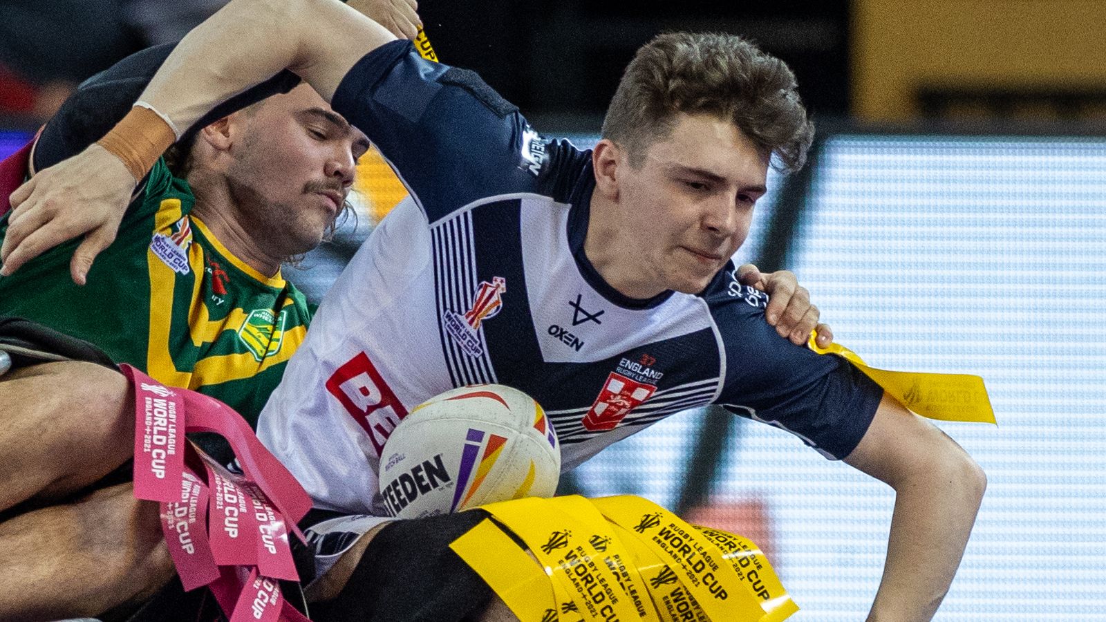 Rugby League World Cup: Rob Hawkins leads way as England wheelchair ...