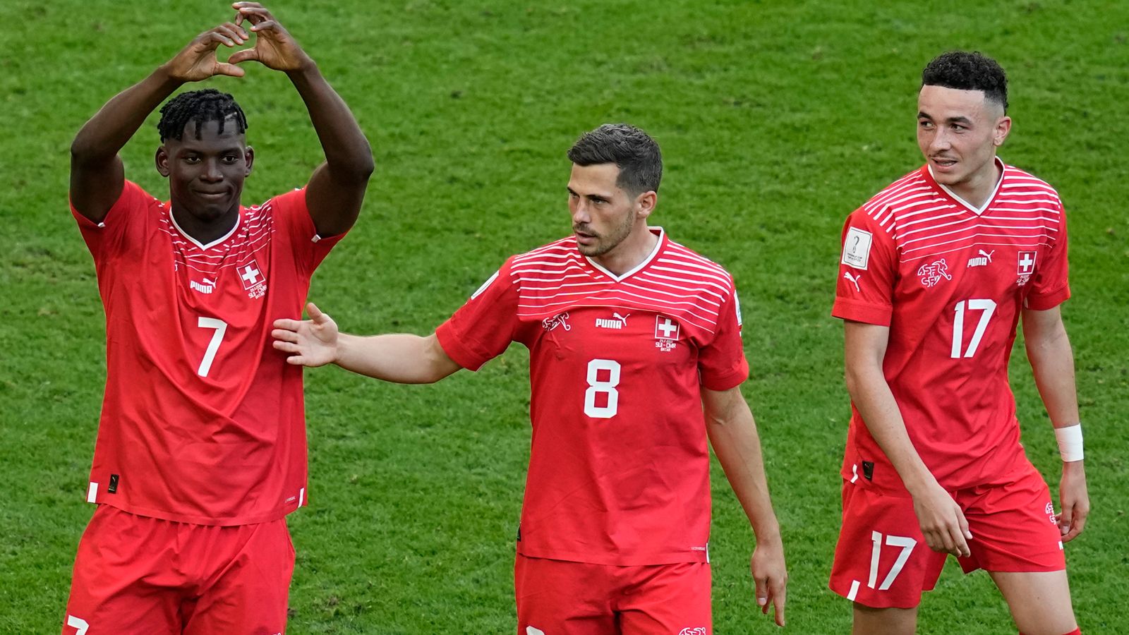 Switzerland 1-0 Cameroon: Breel Embolo secures Swiss victory in Group G opener but declines to celebrate against country of birth | Football News | Sky Sports