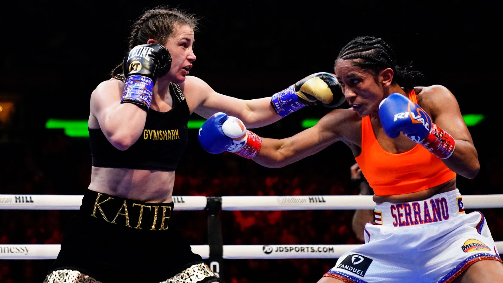 Katie Taylor vs Amanda Serrano rematch called off after injury to Puerto Rican boxer Boxing News Sky Sports