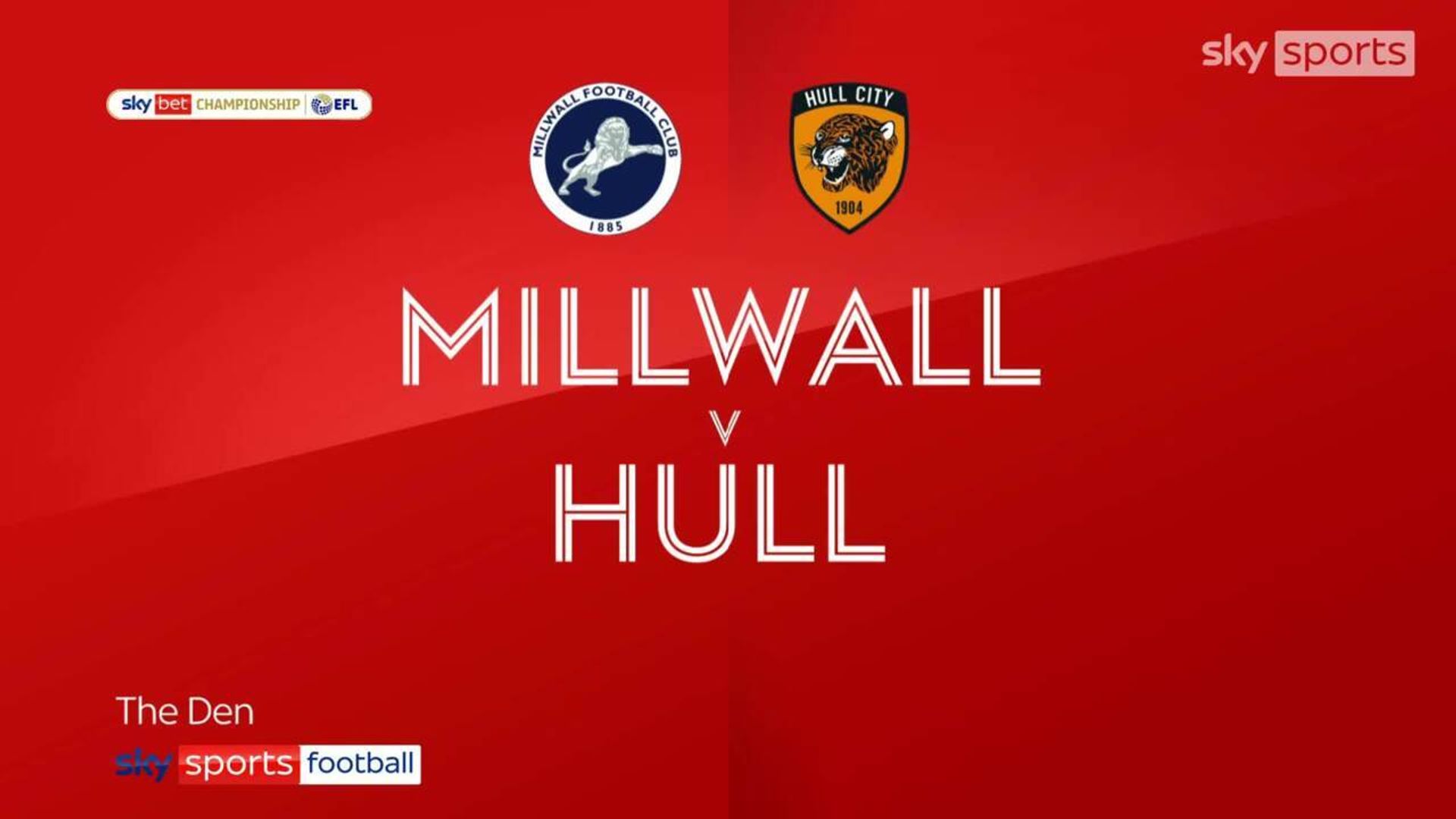 Millwall 0-0 Hull