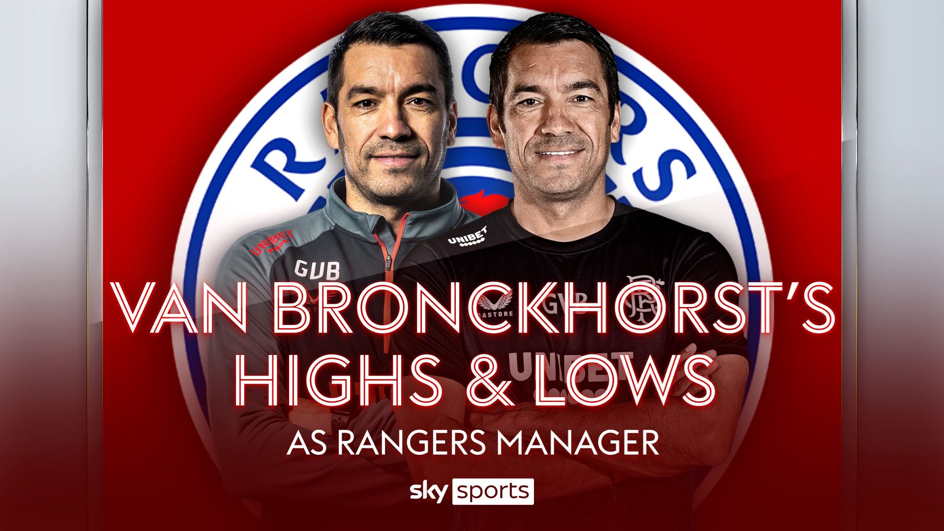 The highs and lows: Van Bronckhorst's first year in charge at Rangers