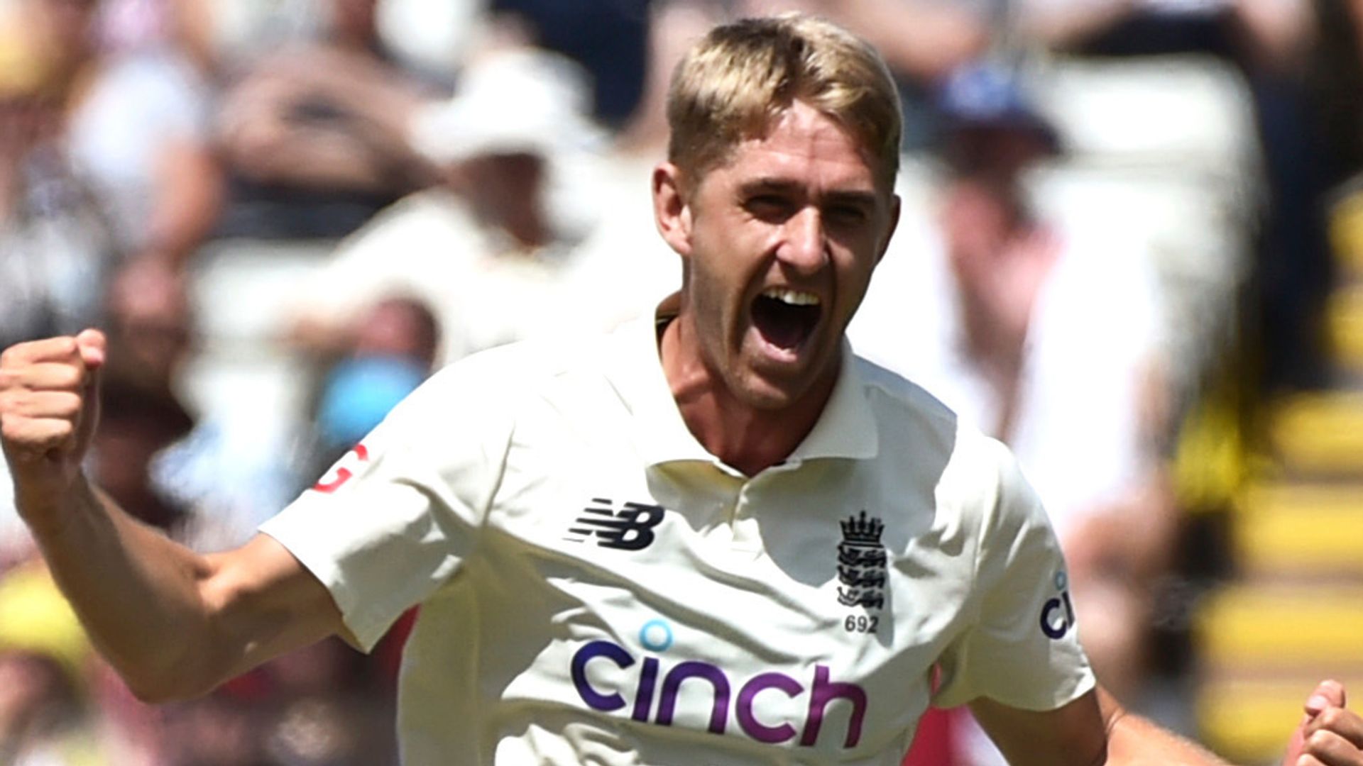 Stone takes three wickets as Broad makes England return