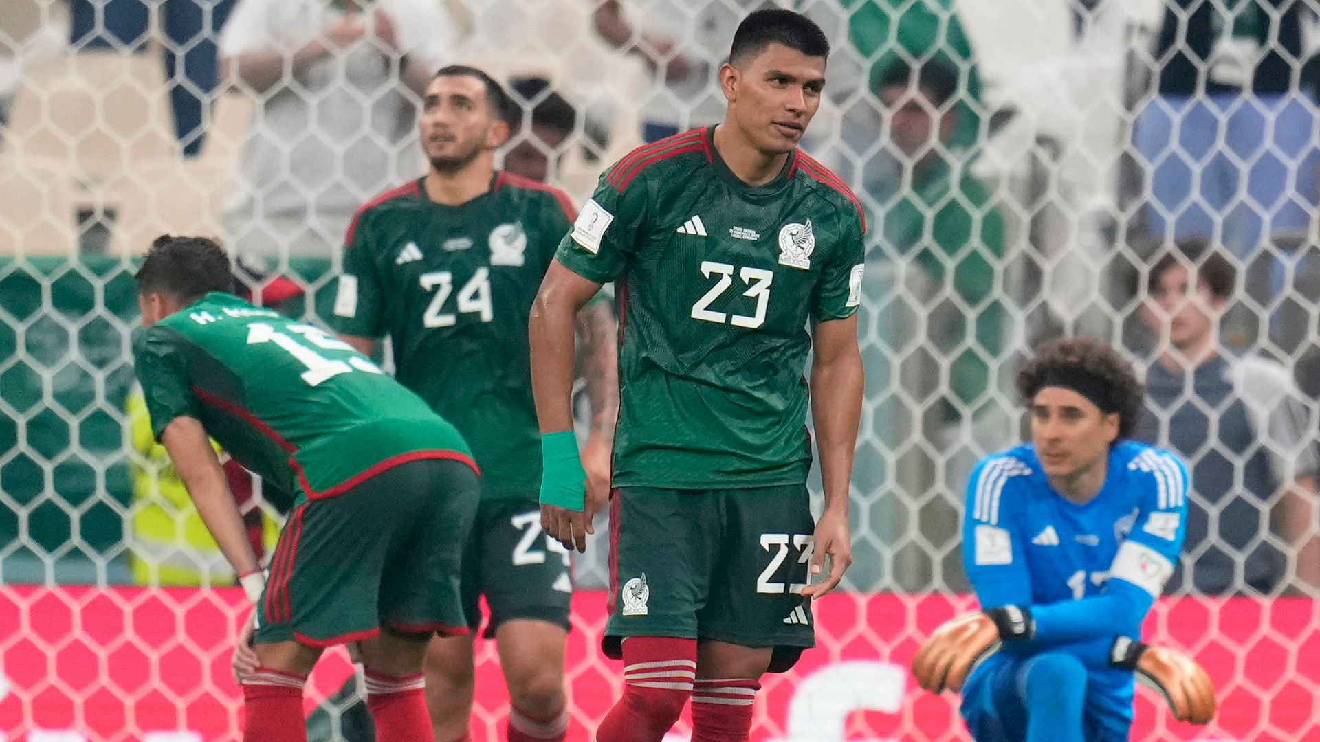 Mexico out on goal difference after late Saudi goal