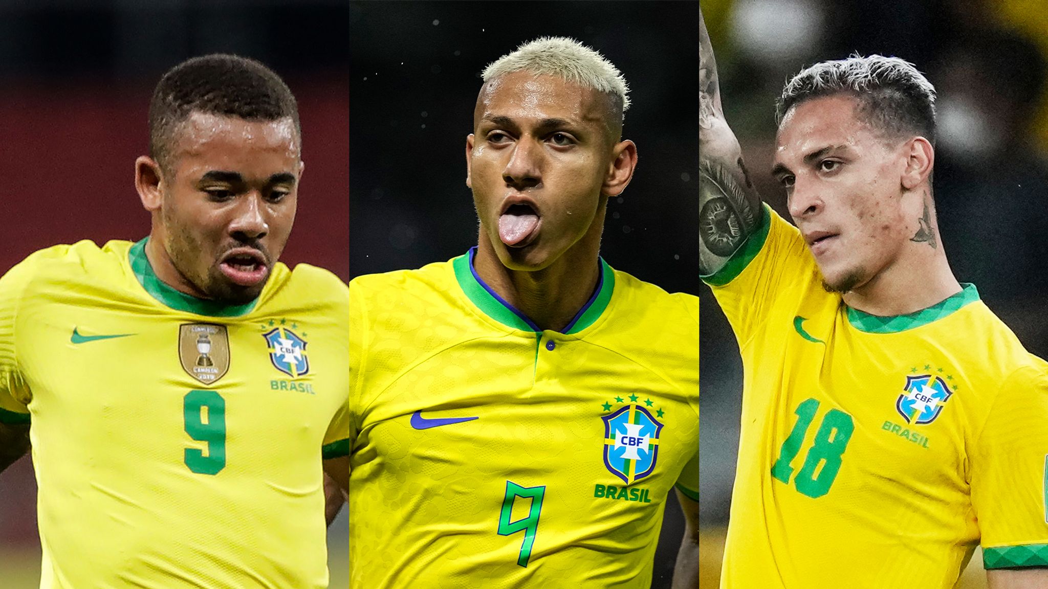 Brazil World Cup squad: Gabriel Martinelli and Gabriel Jesus