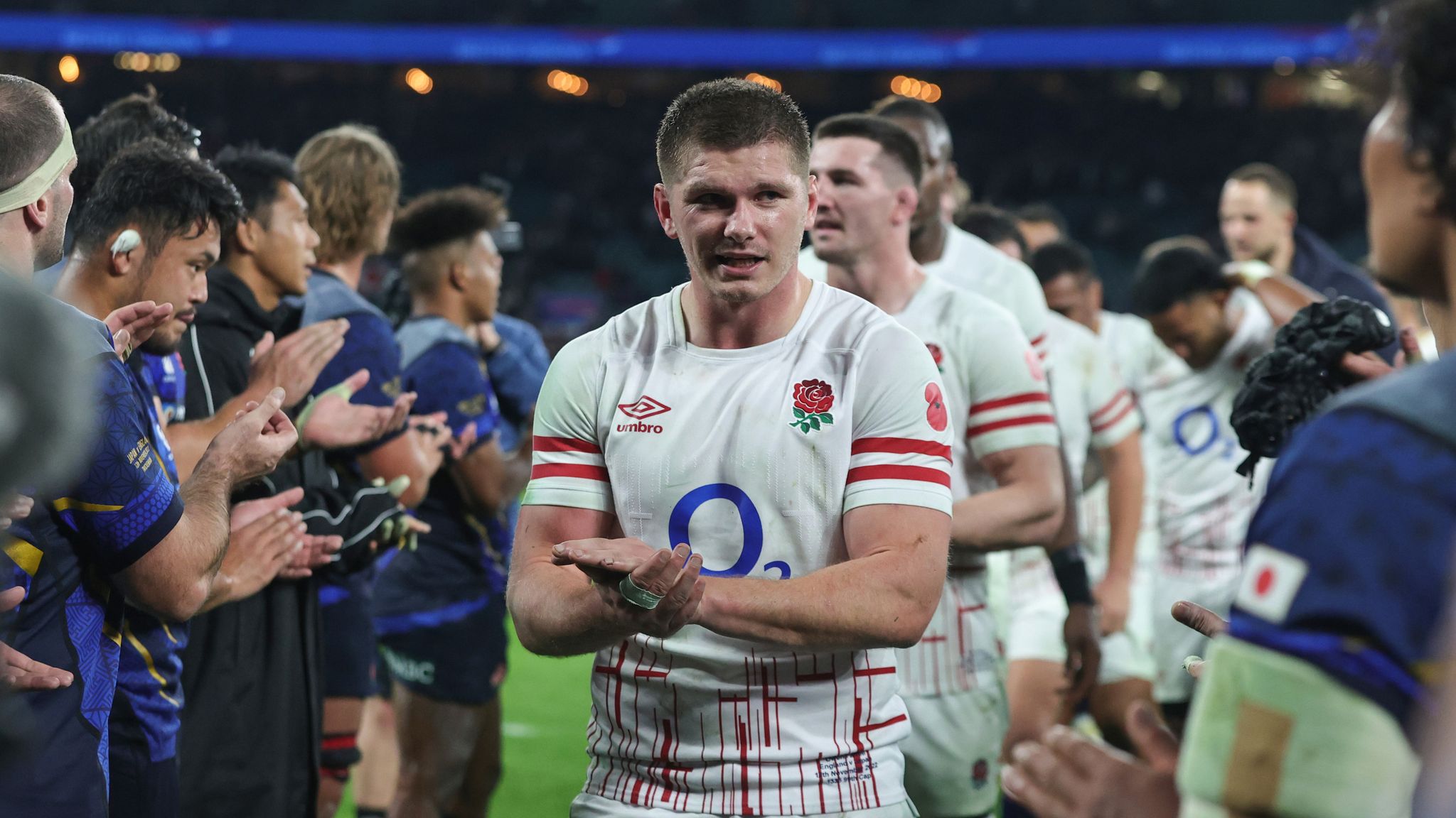 Owen Farrell praises England's performance versus Japan as Eddie Jones 