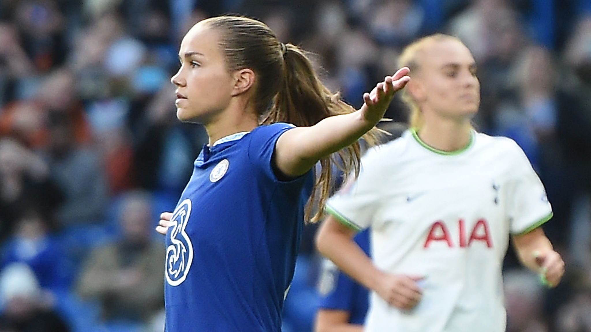 Chelsea Women 3-0 Tottenham Women: Sam Kerr, Erin Cuthbert and Guro ...