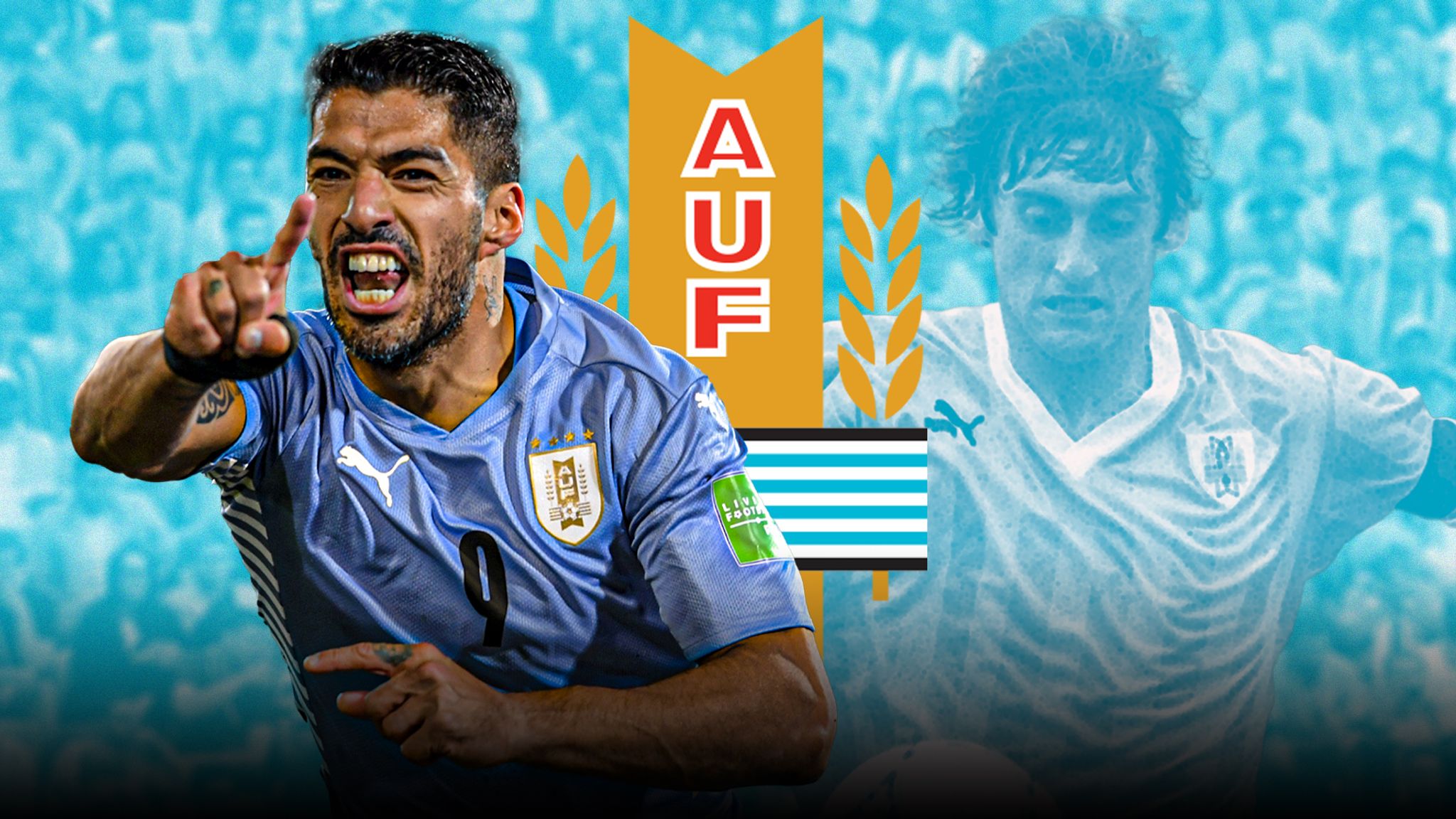 Uruguay National team Soccer Jersey 2023 Luis Suarez