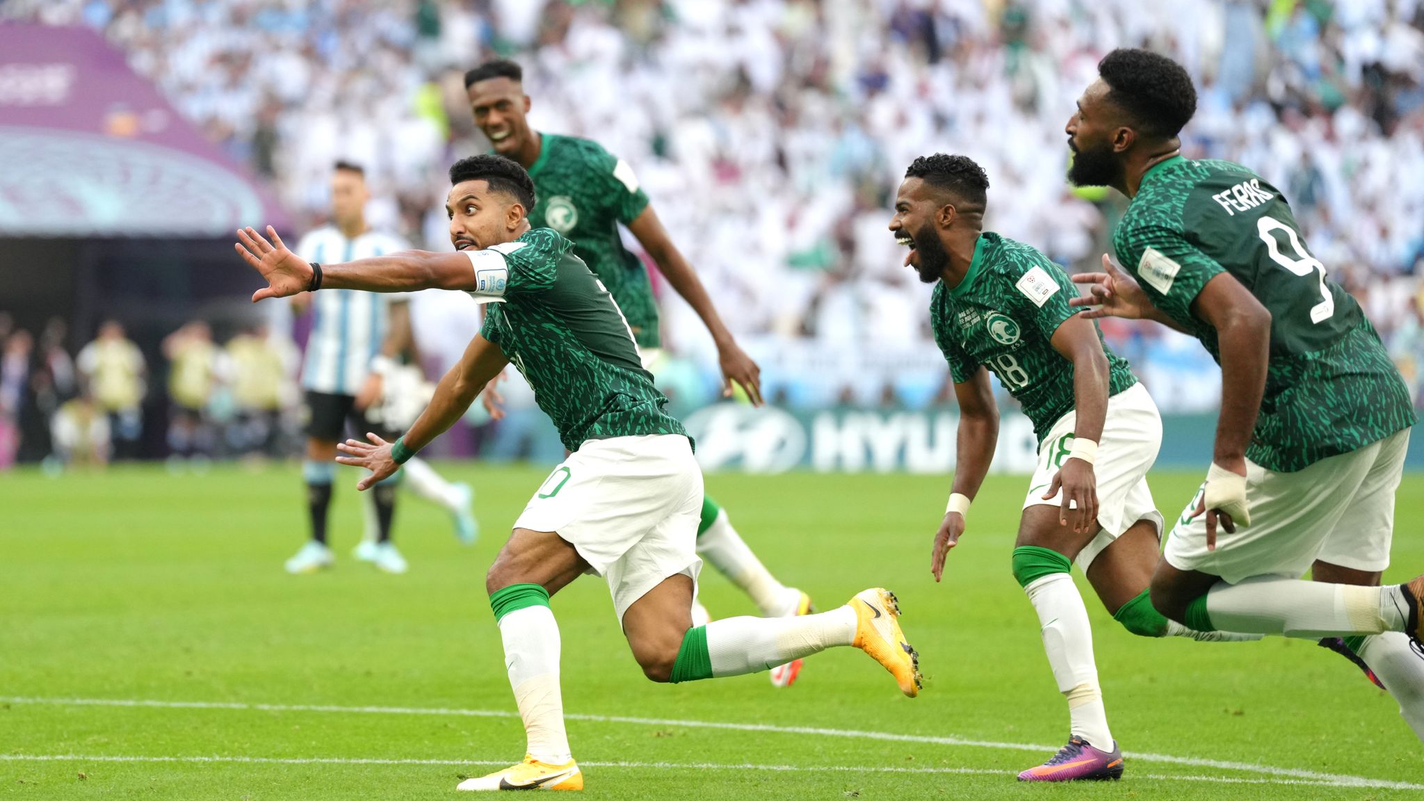 World Cup 2022 Argentina 1-2 Saudi Arabia Salem Al-Dawsari scores winner as Lionel Messi penalty is cancelled out by famous second-half comeback Football News Sky Sports
