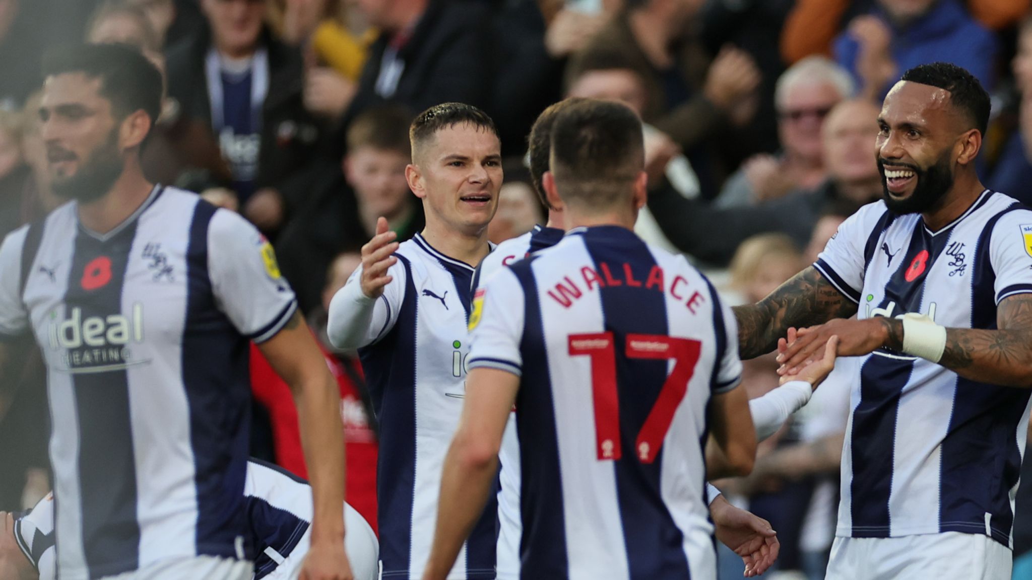 Championship: West Brom go top of table after thrashing Cardiff