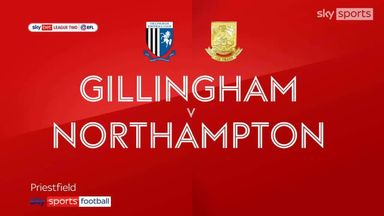 Gillingham 0-2 Northampton 