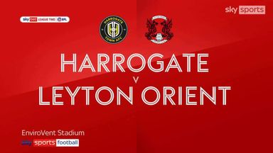 Harrogate 0-2 Leyton Orient