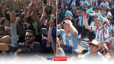 Saudi Arabia fans celebrate famous win | Buenos Aires stunned