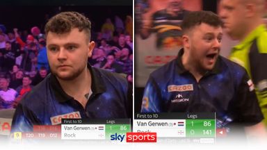 Rewind: When Rock stunned MVG with nine-darter! 'Sensational scenes