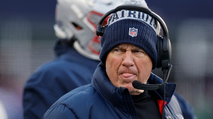 New England Patriots head coach Bill Belichick 