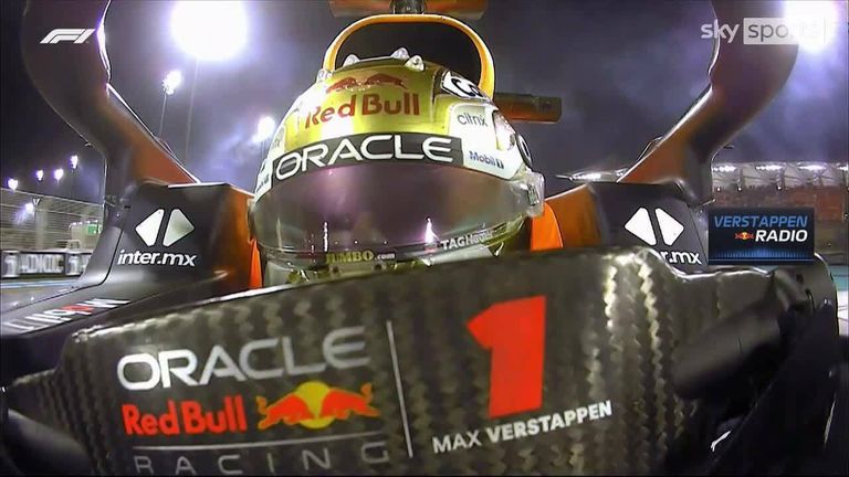 Watch the moment Verstappen ended a dominant season with a record-extending 15th victory