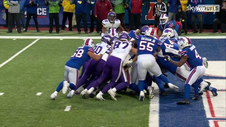 bills vikings line