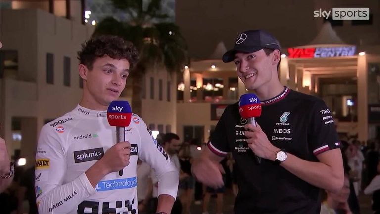 Setelah menang di Brasil, George Russell mengakui finis kelima di Abu Dhabi adalah pemeriksaan realitas, sementara Lando Norris yakin dia tidak bisa finis lebih tinggi dari keenam di McLaren-nya.