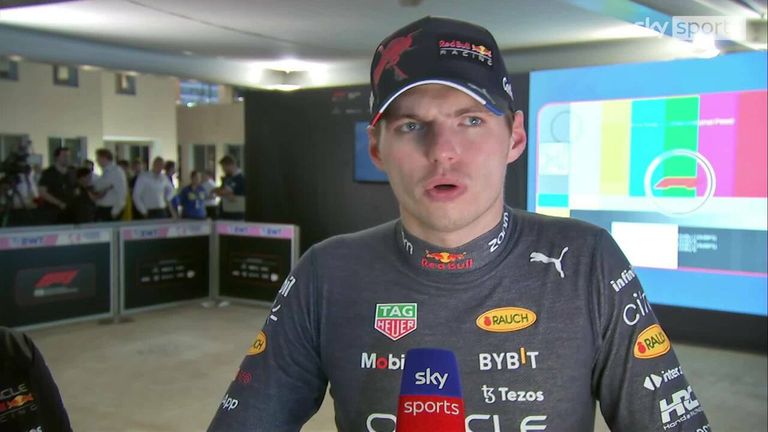 Verstappen a salué l'effort d'équipe de Red Bull mais a déclaré que 