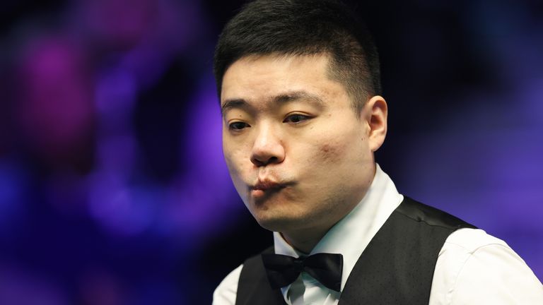 Ding needed to win the UK Championship to qualify for January's Masters at Alexandra Palace