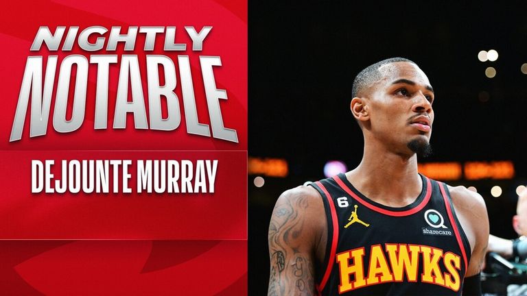 Dejounte Murray - Atlanta Hawks - Game-Worn City Edition Jersey - 2022-23  NBA Season