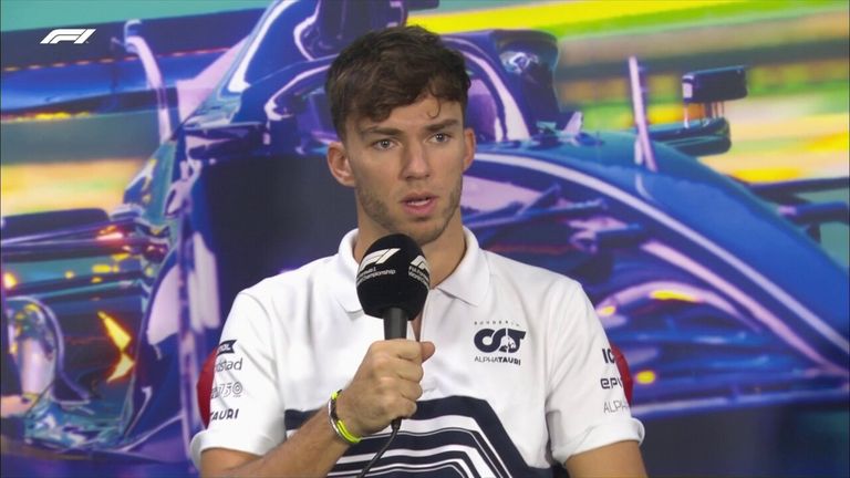 Pierre Gasly dice que estar a punto de recibir una prohibición de una carrera de la F1 es 'desagradable' y 'vergonzoso' para él