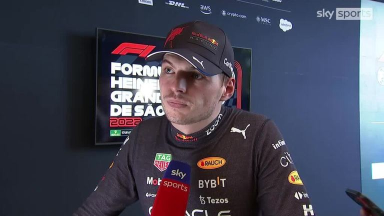 Verstappen reflects on the decision to drive on medium tyres for the Sprint