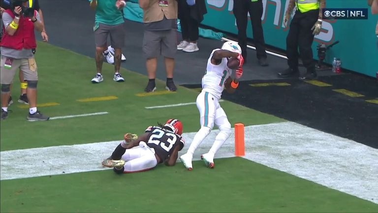 Trent Sherfield with amazing toe-tap TD in the end zone, Video, Watch TV  Show