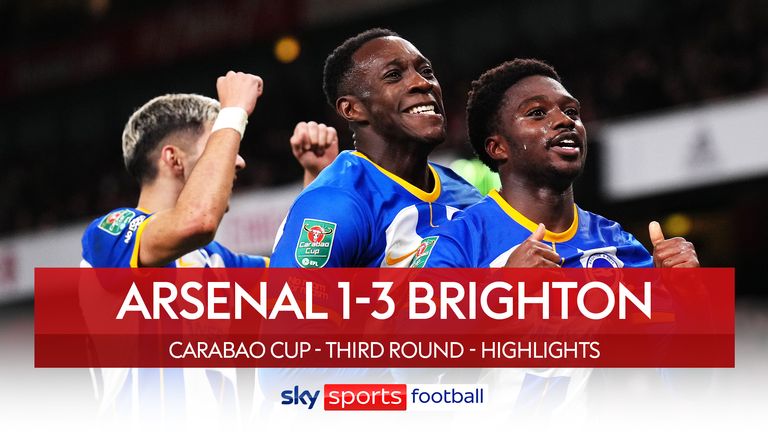 Arsenal 1-3 Brighton