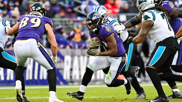 Baltimore Ravens vs. Carolina Panthers highlights