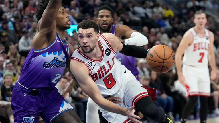 Highlights of the Chicago Bulls against the Utah Jazz in Week 7 of the NBA season.