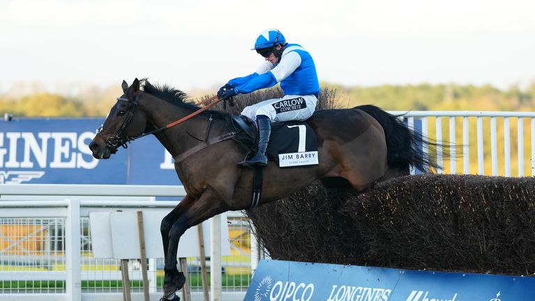 Boothill produced a fine round of jumping to win at Ascot on Saturday