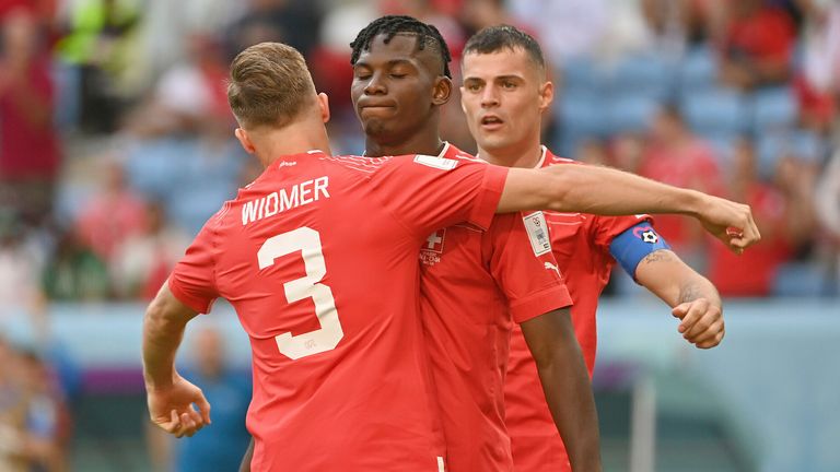 Switzerland goal vs. Serbia video: Breel Embolo levels score for Swiss in  wild first half - DraftKings Network