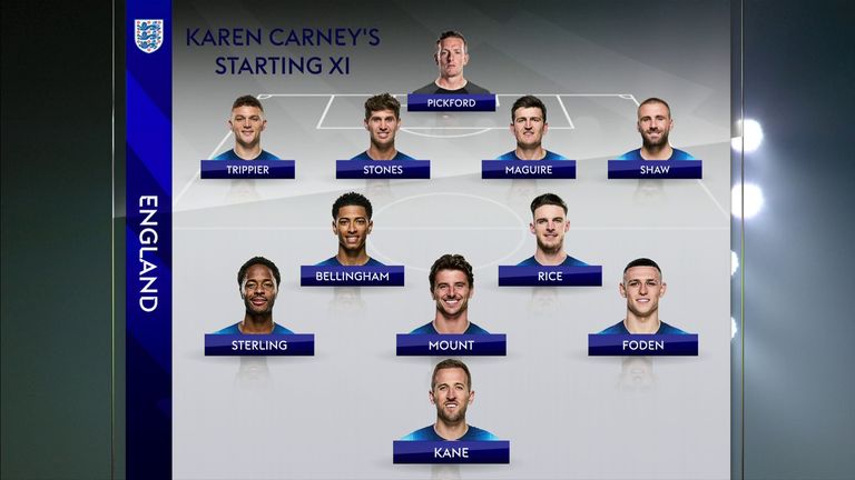 Karen Carney's England starting XI for the World Cup