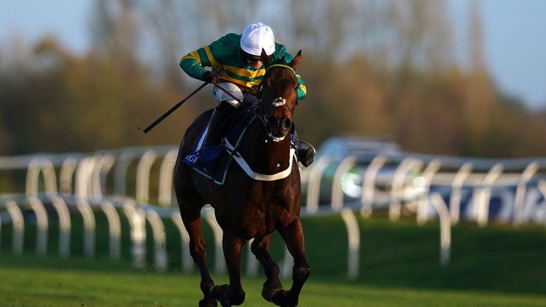 Champ ridden to victory at Newbury by Jonjo O&#39;Neill Jr