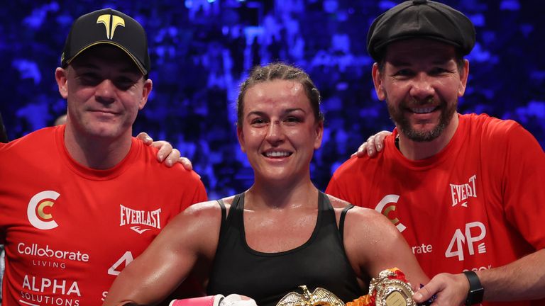 Chantelle Cameron is now the undisputed super-lightweight champion