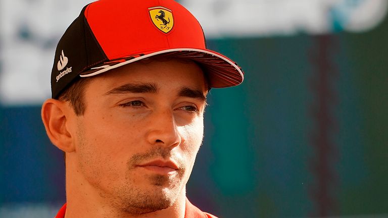 Charles Leclerc has addressed rumours over Ferrari team principal Mattia Binotto's future