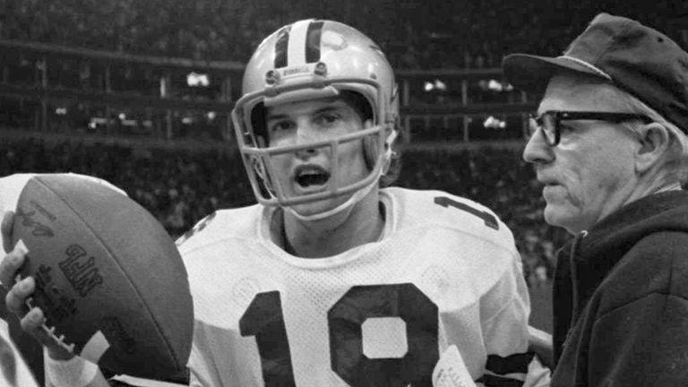 Dallas Cowboys back-up quarterback Clint Longley engineered a famous comeback win on Thanksgiving in 1974