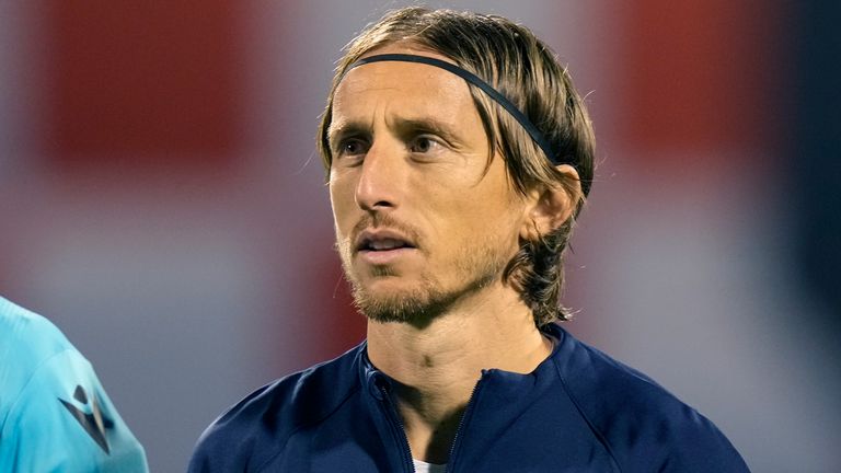 Luka Modric dari Kroasia adalah runner-up pada 2018