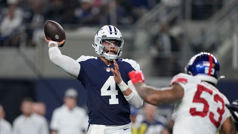 Giants-Cowboys clash most-watched regular season game ever