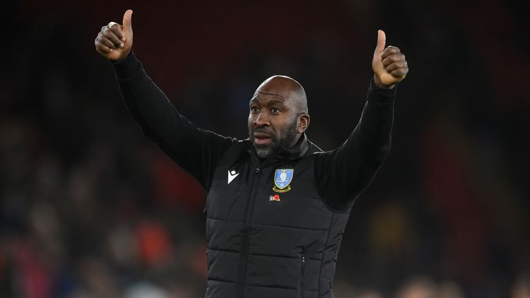 Sheffield Wednesday manager Darren Moore was proud of his side's performance at St Mary's