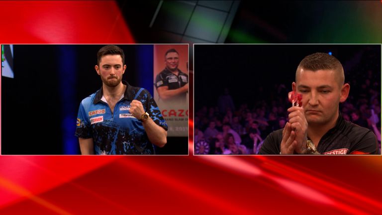 All the best finishes from the semi-finals of the Grand Slam of Darts