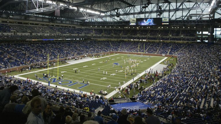 Ford Field, home of the Detroit Lions, will host the Buffalo Bills' Week 11 game against the Cleveland Browns on Sunday.
