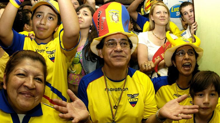 Ecuador will face Qatar, Netherlands and Senegal in Group A