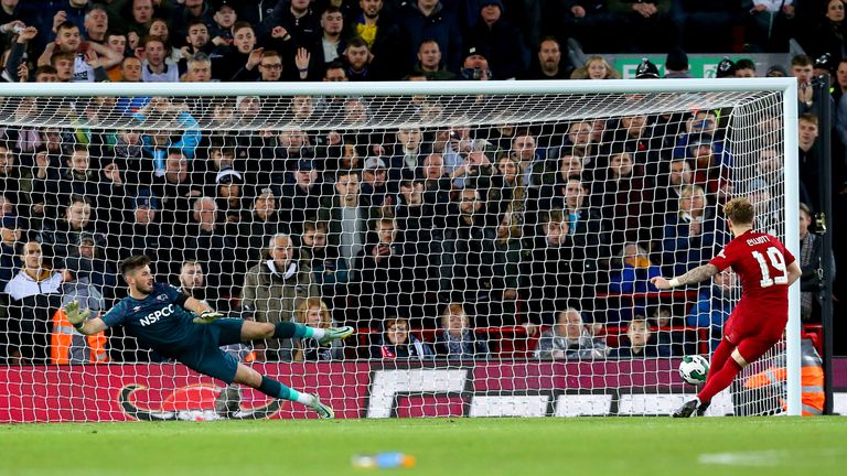 Harvey Elliott scored the winning penalty