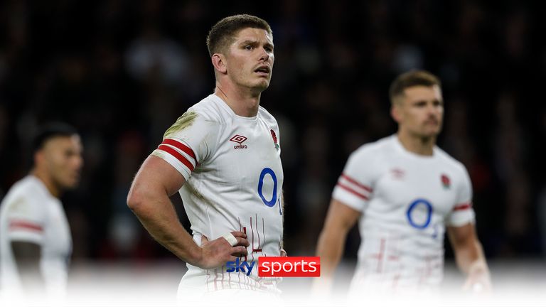 Owen Farrell says the squad are hurting after defeat to South Africa 