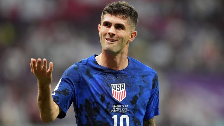 Christian Pulisic rues a missed chance against England