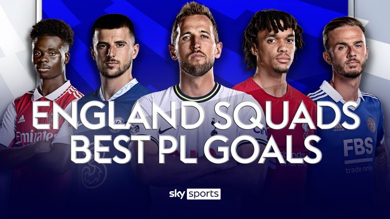 England Squads&#39; Best PL Goals